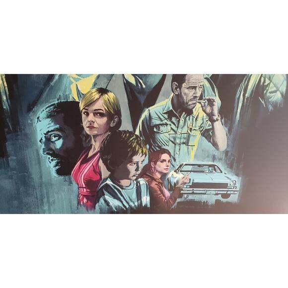 Drive By Paul Mann Variant Colorway Not Mondo 24x36 screenprint Ryan Gosling - Picture 4 of 5